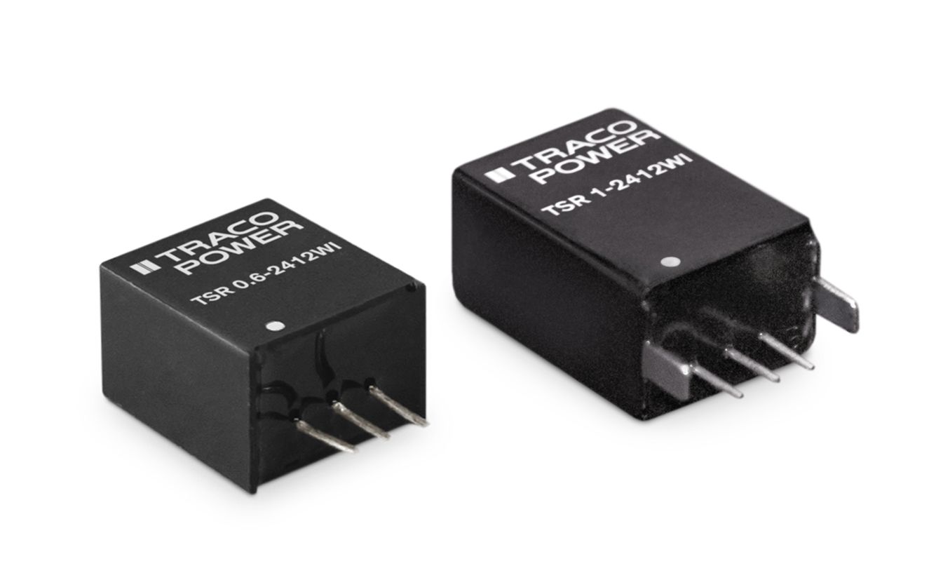 TSR-WI Series – New 0.6 and 1A POL converters Ultra wide 8:1 input