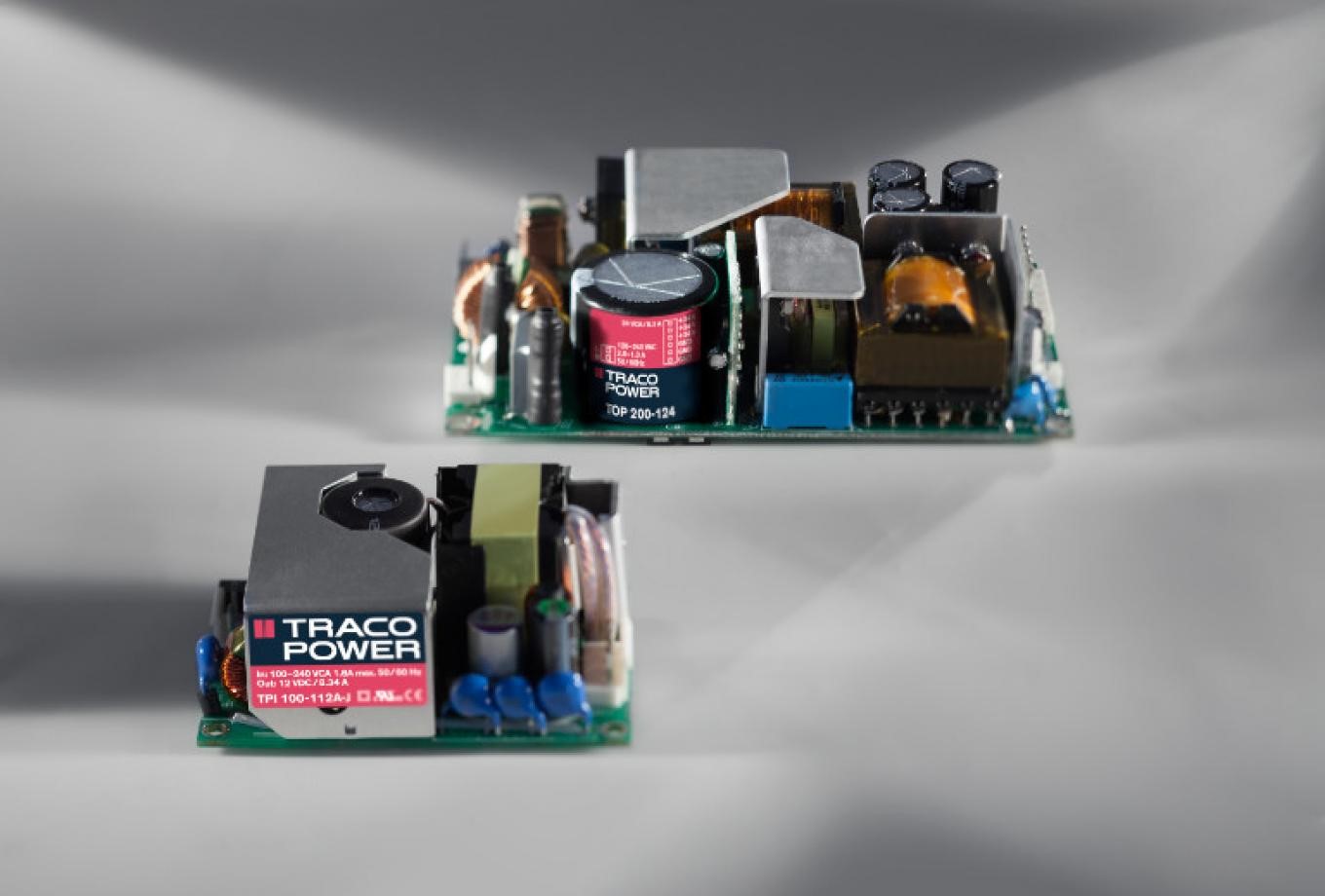TRACO Open Frame Design up to 450 Watt
