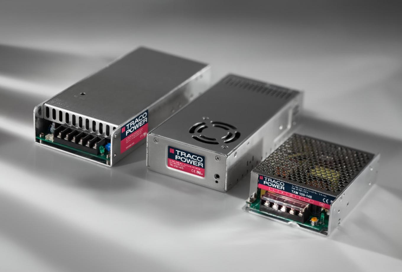 TRACO AC/DC Power Supplies Metal Enclosure 15 - 1000W