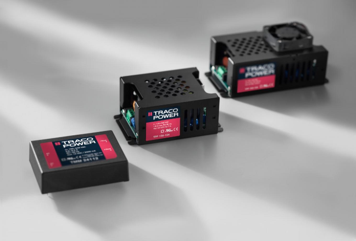 TRACO AC/DC Power Supplies Medical Reinforced up to 450 Watt