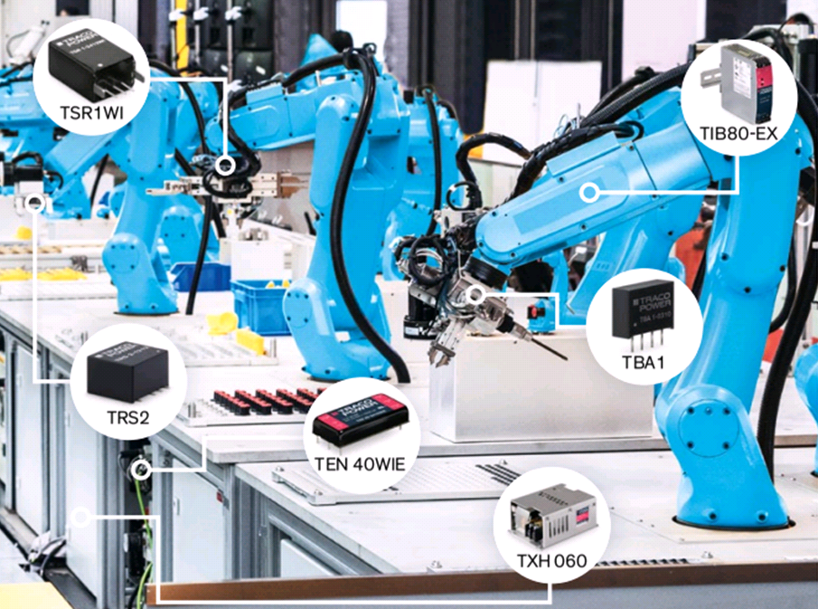 高性价比电源转换器助力工业4.0和IIoT