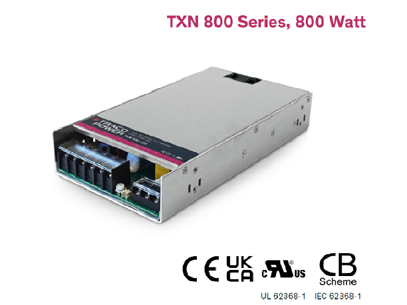 TRACO-800W AC-DC 工业电源